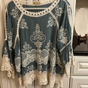 Democracy Blouse NWOT